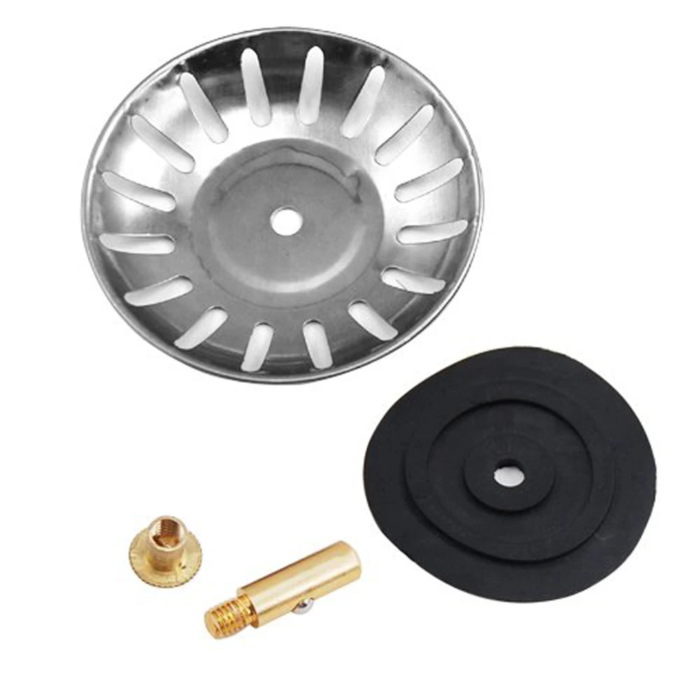 T-Best In Aliexpress promotion 8CM Kitchen Basin Drain Dopant Sink Waste Disposer Strainer Stopper Leach Plug | Строительство и