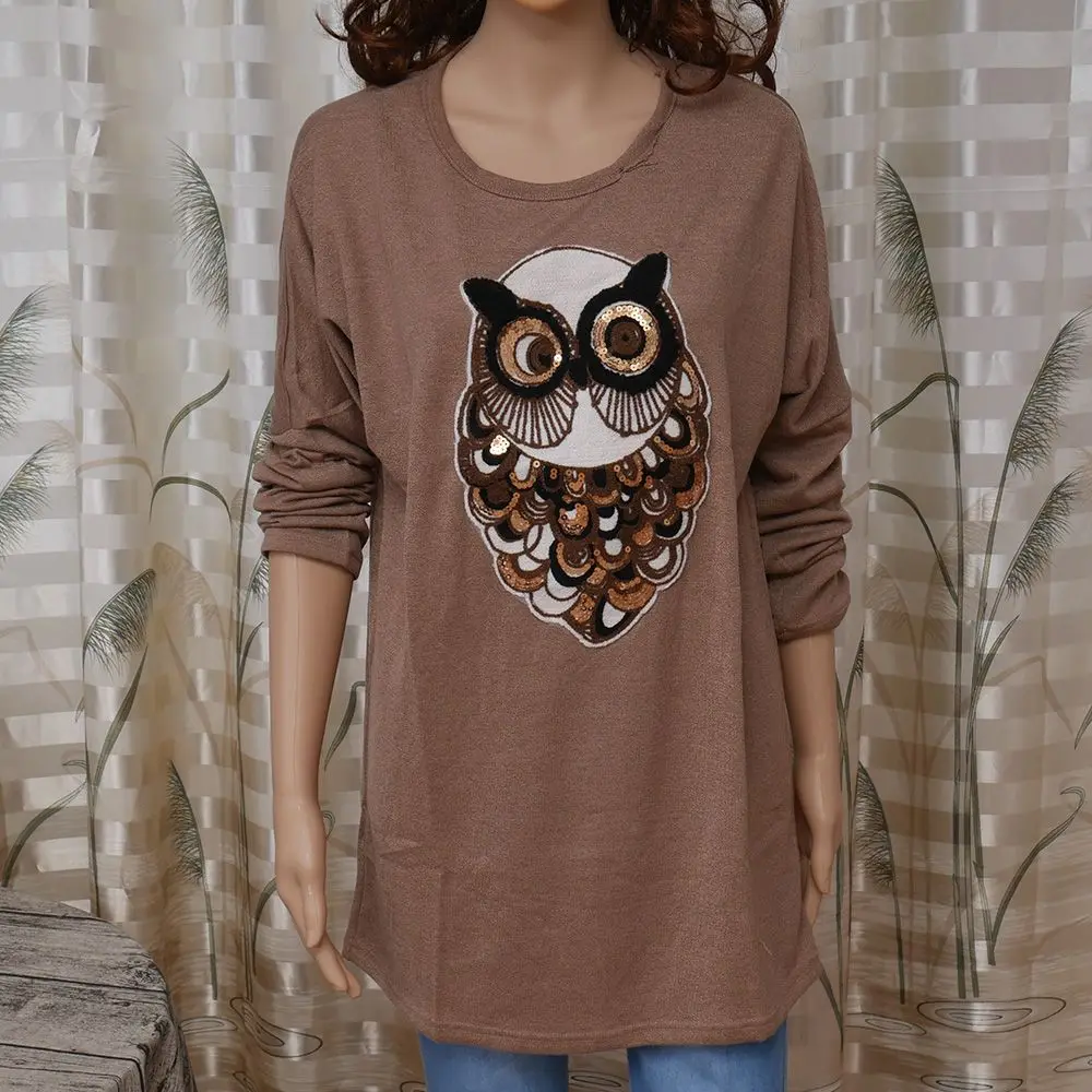 2017 модное зимнее женское платье с длинным рукавом трикотажная блузка топ