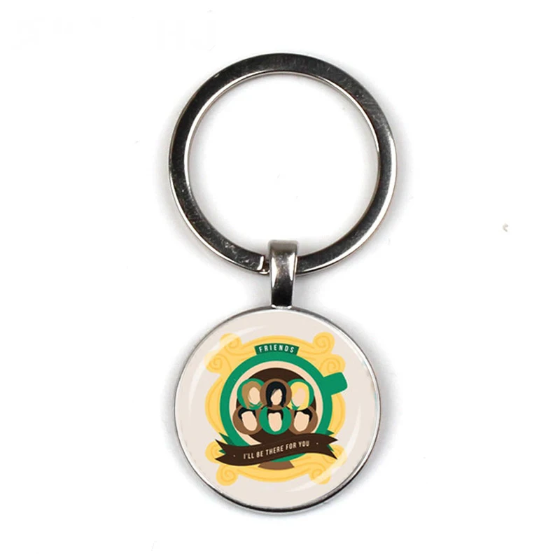 Новый ТВ брелок с дизайном друзья центральный Perk кофе символом кулон
