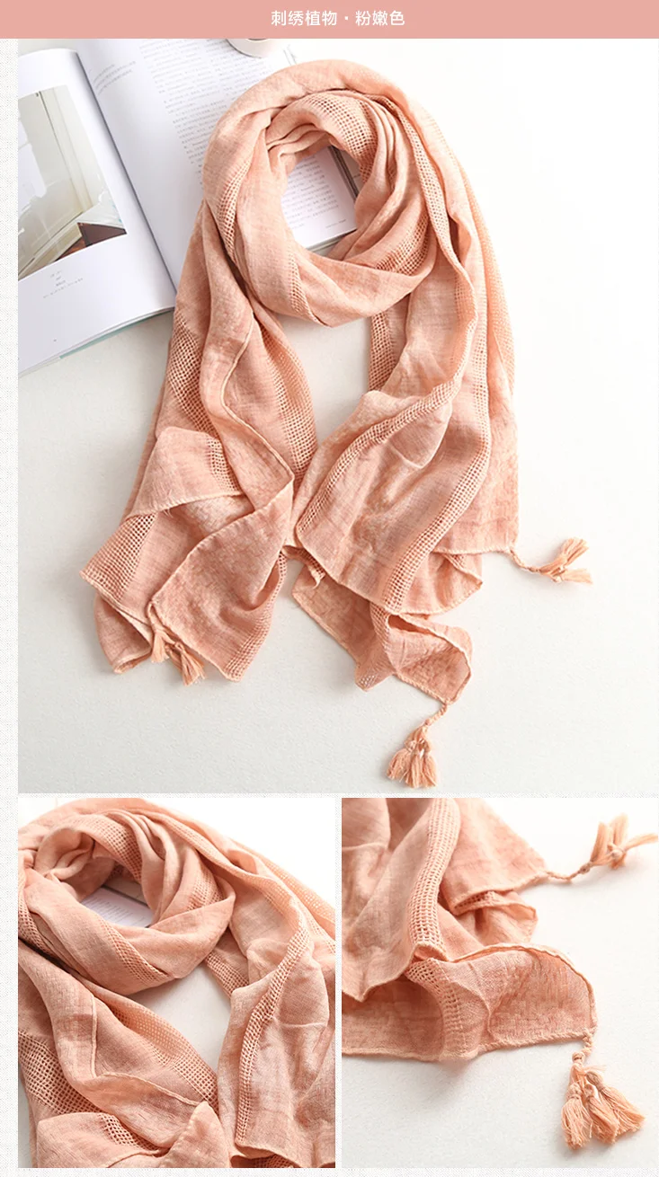 Осенне-зимние клетчатые хлопковые льняные шарфы с изображением птиц, теплый декоративный модный шарф для путешествий, Женская шаль