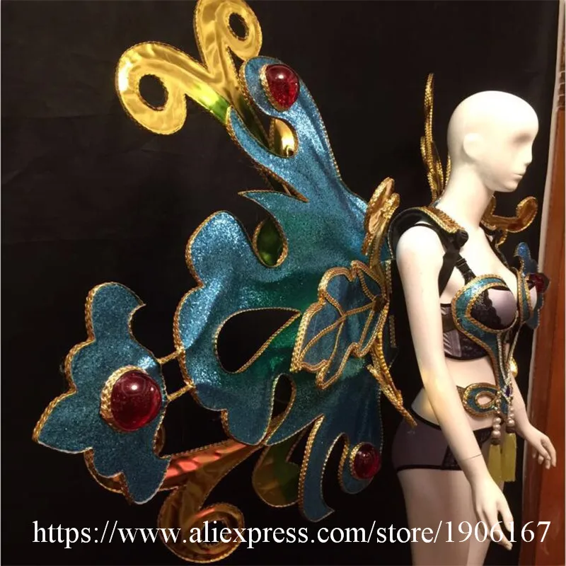 Модный карнавал Виктория китайские крылья ветра Подиум сексуальная леди DS