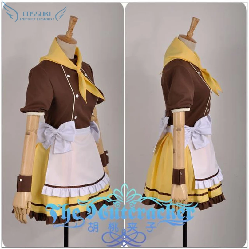 Милое платье милой горничной Love Live Nico Yazawa Cafe Loita костюм для косплея Идеальный