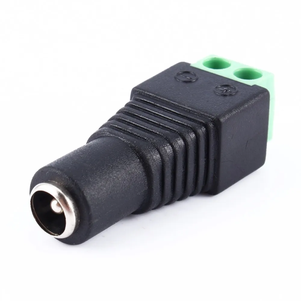 5 шт. DC 2 1x5 мм разъем питания Женский Разъем CCTV розетка камеры адаптер adaptador|socket