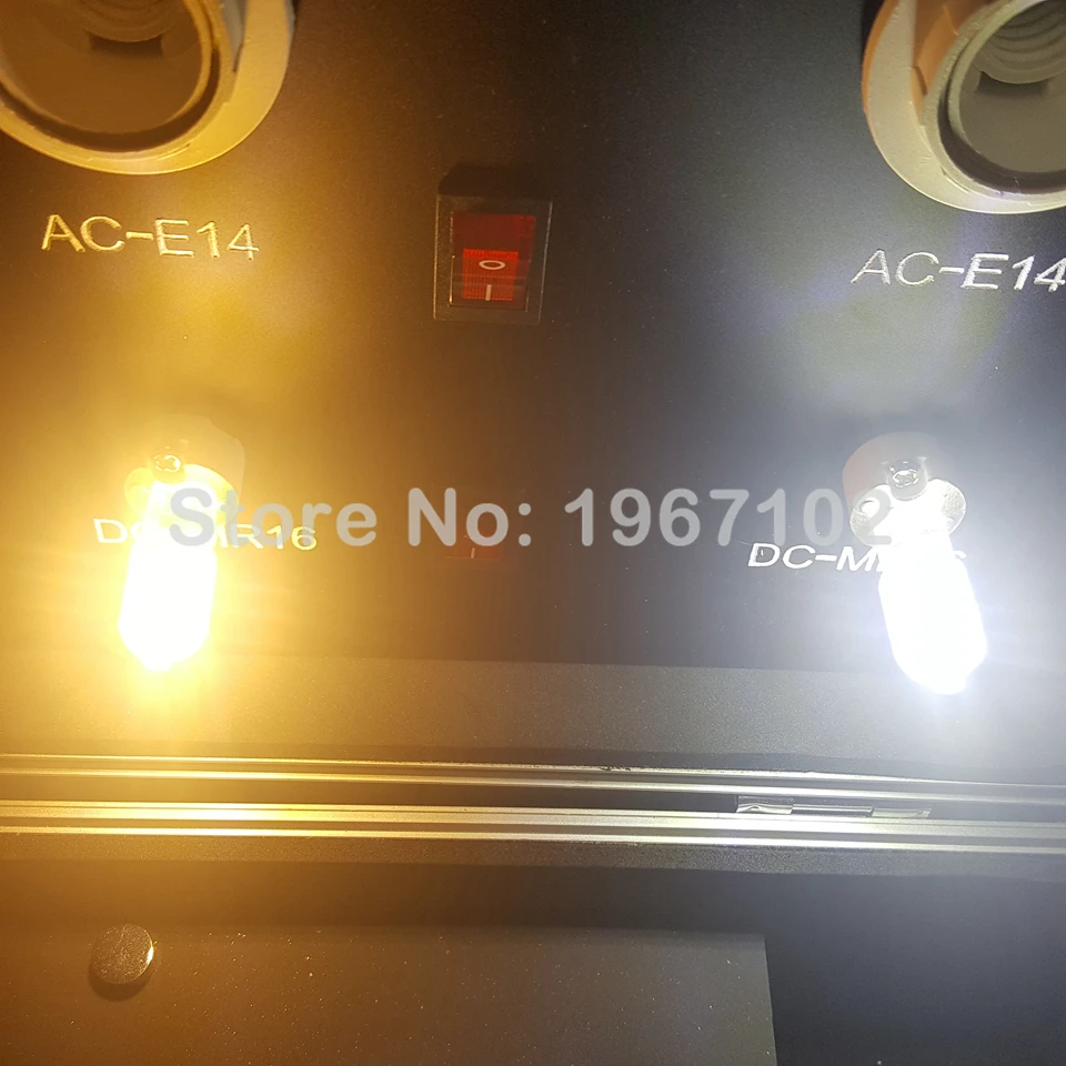Миниатюрная Светодиодная лампа G4 G9 220 В переменного тока 12 постоянного SMD2835