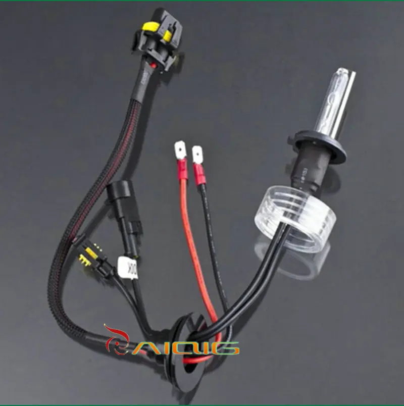 H3 HID ксеноновая чисто белая Запасная лампа для автомобиля 6000K 35 Вт налобный фонарь