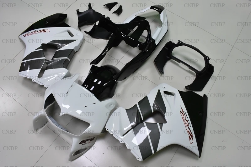 VFR800 1998 - 2001 Body Kits Plastic Fairings VFR 800 1999 Black White Full | Дом и сад