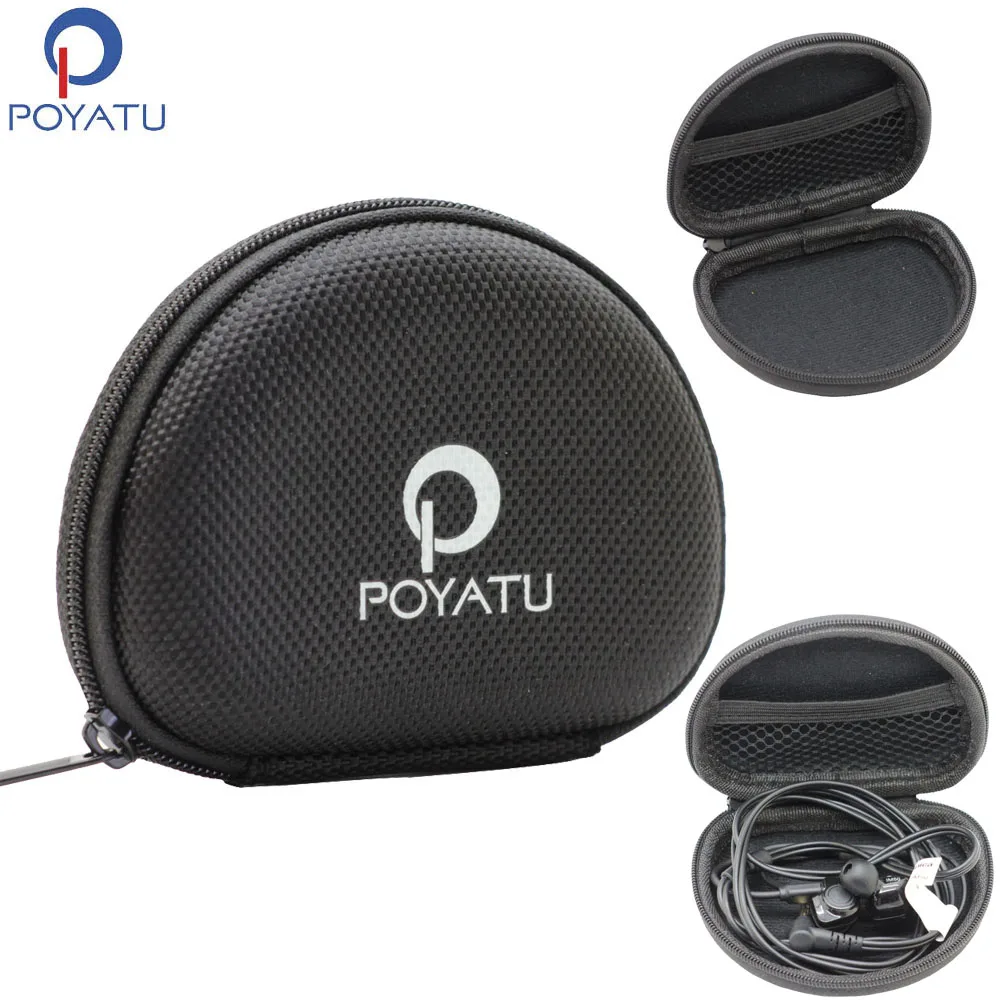 Портативная сумка для наушников POYATU хранения вкладышей Audio Technica чехол Жесткий