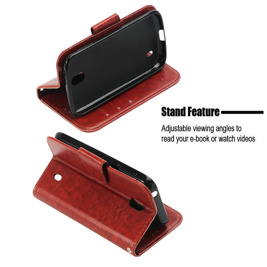 For Nokia 1 Case Vintage Leather Silicone Magnetic Card Slot Wallet Book Flip on for Cover Business Phone Bag 4.5&quot | Мобильные