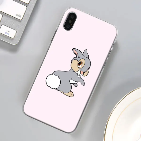 Bambi Thumper чехол для телефона для Apple iPhone X XR 7 8 Plus 6 6s Plus XS MAX 11 Pro MAX SE чехол для телефона Coque - Цвет: 11