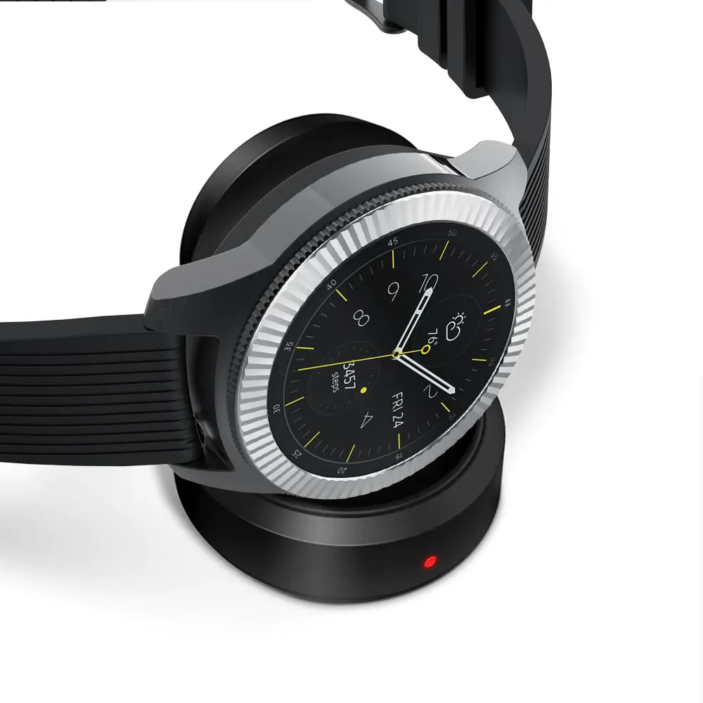 Сменные Смарт часы Аксессуары для Samsung Galaxy Watch 42 мм ободок кольцо клейкая крышка