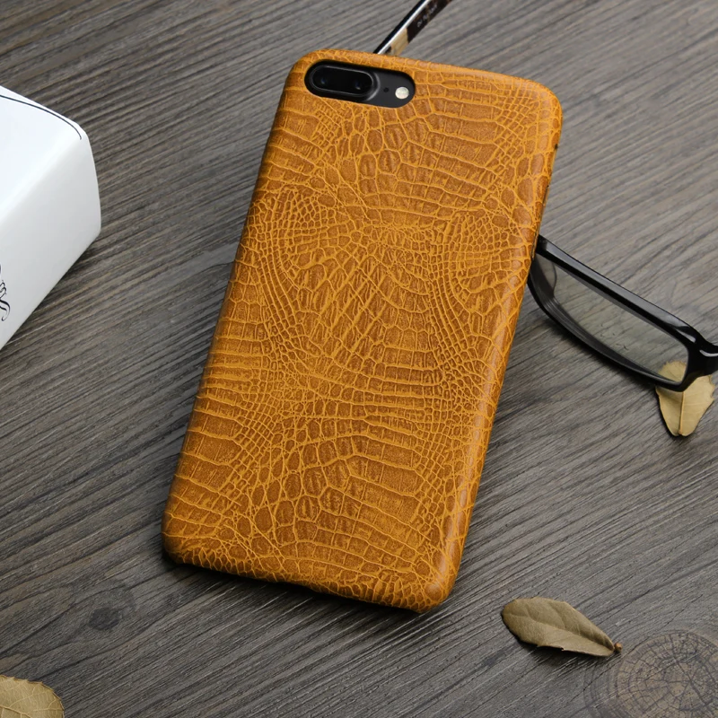 Чехол Keysion для iphone 8 Plus 7 роскошный крокодиловый змеиный принт кожа мягкая задняя