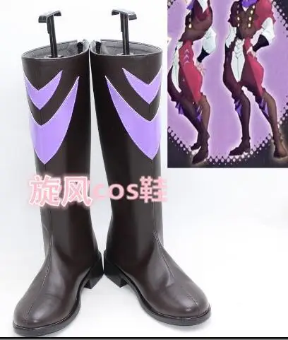 Приключения Джоджо Косплэй костюм Jojo Dio Brando ботинки для костюмированной