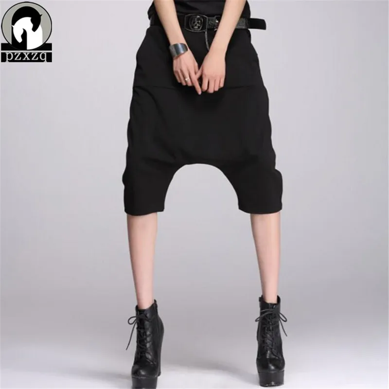 Женские повседневные брюки Капри до колена тонкие черные эластичные хлопковые