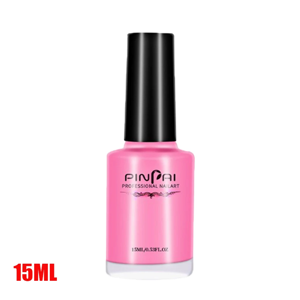 15ml pink 2 Colors Spill Proof Stick Polish Glue Anti Overflow Nail Glue Gel Varnish Primer Nails Glue Gel Protect Cuticle Manicure Tool - Цвет: 15ml pink