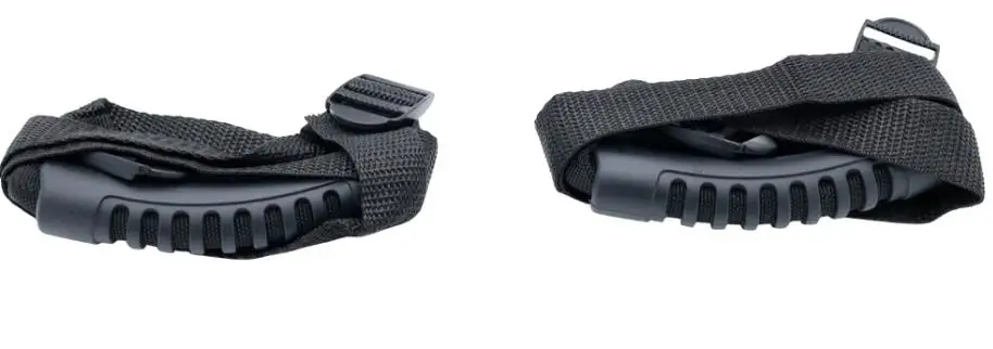 2pcs black 4 шт. рулонная рукоятка захватные ручки ручка крепкий прочный костюм для Jeep Wrangler YJ TJ JK JL JLU Sports Sahara Freedom 1995 - Название цвета: 2pcs black