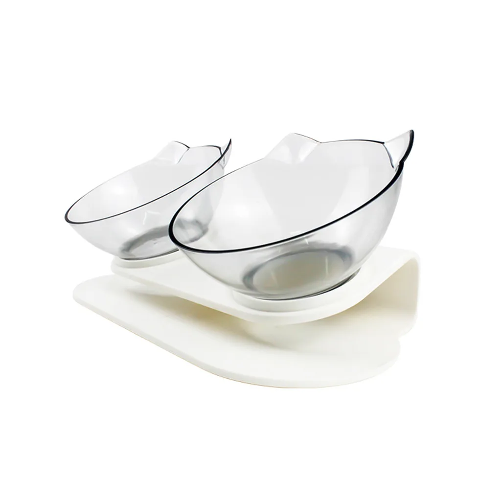 Transer собака воды Кот медленной подачи защиты позвоночника чаша питьевой