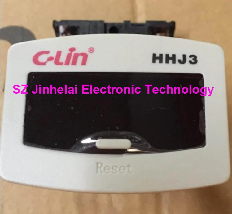 

HHJ3 (no voltage) New and original C-Lin COUNTING RELAY Accumulative total counter AC220V DC24V