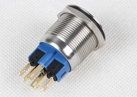 4-Colors Car Appliances DIY 22mm 24V Angel Eye Aluminum Metal LED Power Push Button Switch Self-locking | Обустройство дома
