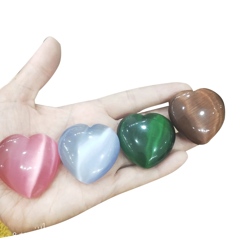 

Сердце из натурального кристалла