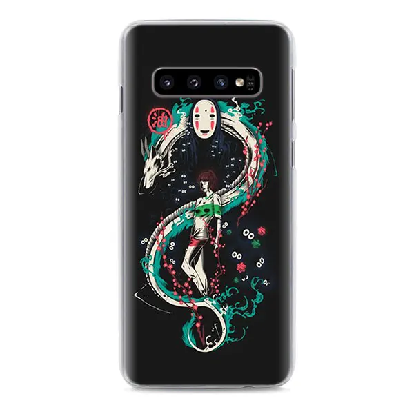 04 Аниме Тоторо, гибли спирированный чехол для телефона s для samsung Galaxy S8 S9 S10 Plus S10e M10 M20 S6 S7 edge Жесткий PC чехол-накладка - Цвет: 04