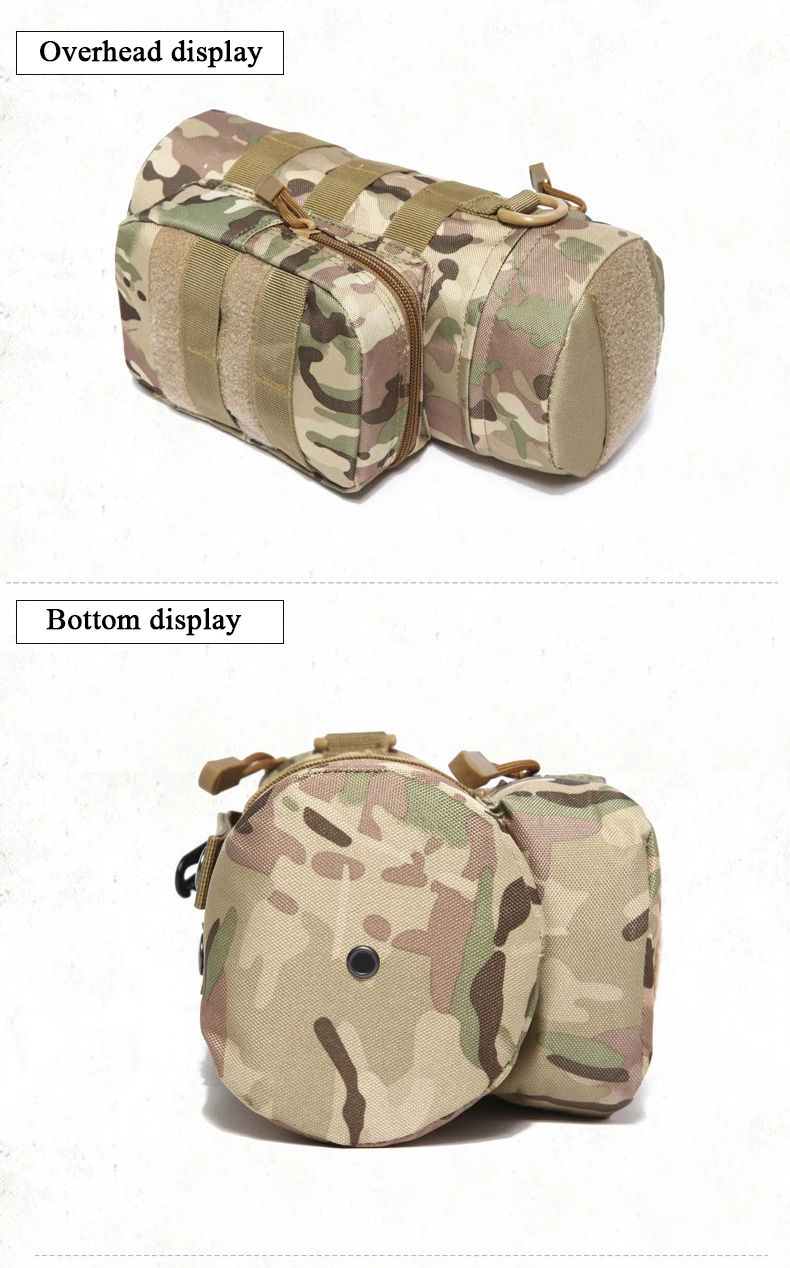 Бутылка для воды для спорта на открытом воздухе сумка Тактическая Военная Molle система бутылка для воды сумка портативный чайник держатель