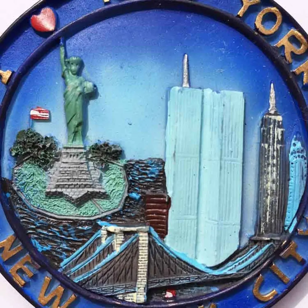 Магнит на холодильник BABEMEMI New York USA сувенирная Статуя Свободы магниты во