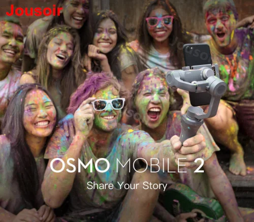 DJI портативный монопод с шарнирным замком Osmo Mobile 2 3 осевой Ручной Стабилизатор