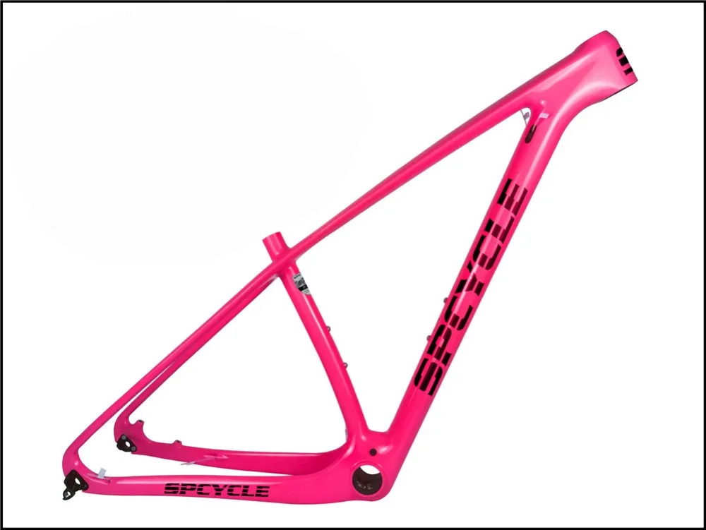 Spcycle 29er карбоновая рама для горного велосипеда 27,5 er карбоновая Передняя Велосипедная вилка рама 142*12 мм через ось и 135*9 мм QR 650B MTB велосипедная Рама