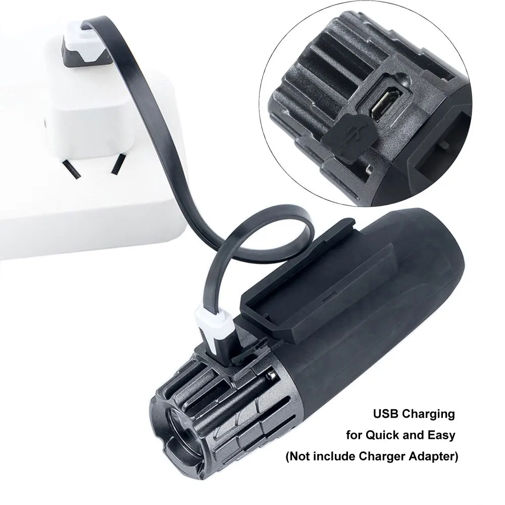 USB Перезаряжаемый велосипедный светильник мощный водонепроницаемый для езды на