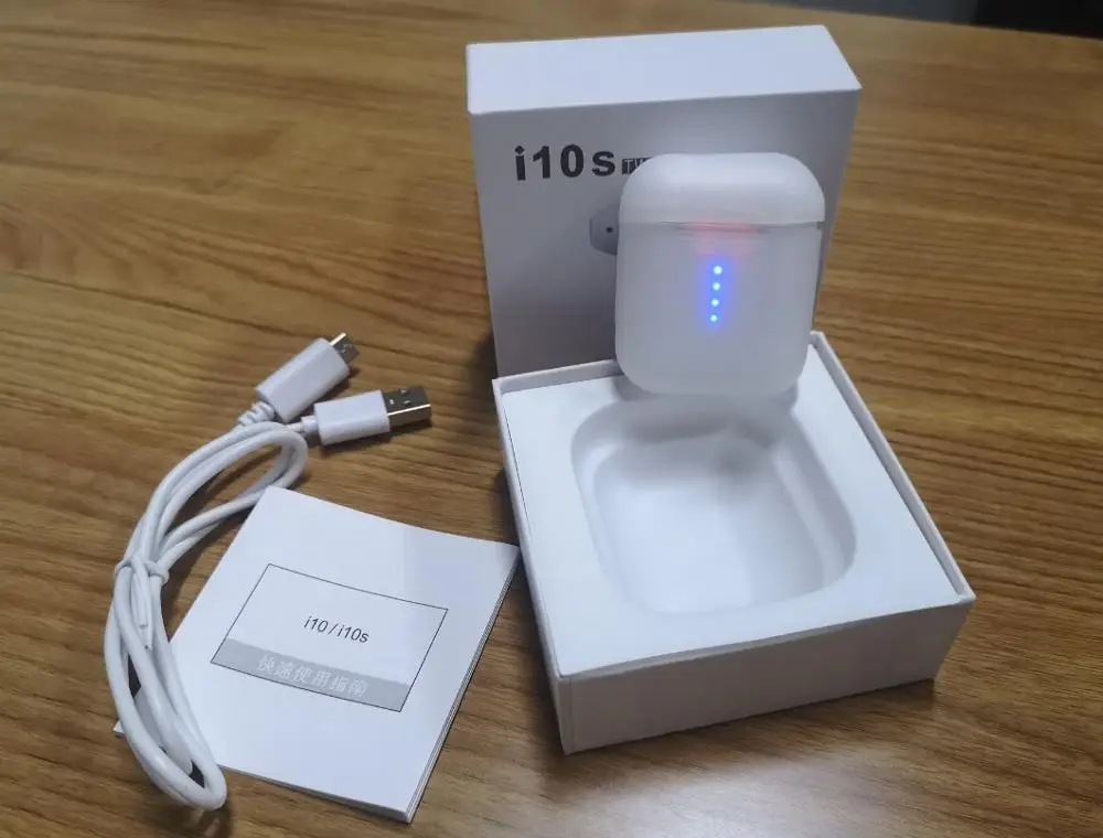 i10s tws 1:1 i110 tws i10 tws i10s tws сенсорные bluetooth наушники, беспроводная гарнитура, поддержка супер басов, Беспроводная зарядка - Цвет: i10s tws