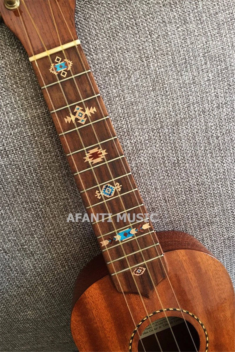 Afanti музыкальная гитара Ukelele наклейка на палец/Искусственная инкрустация