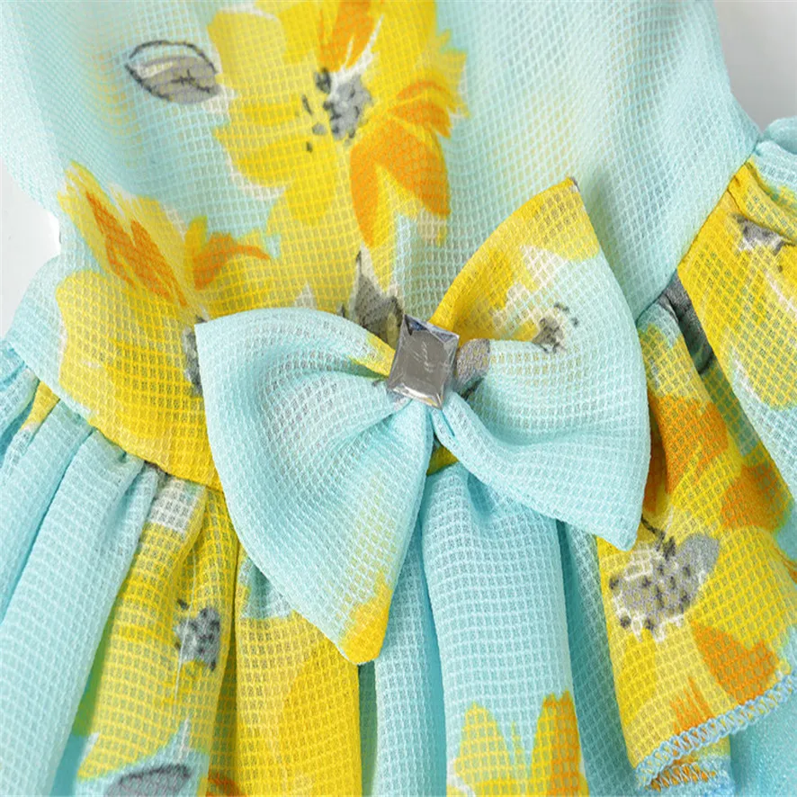 Zero/2017 платье пачка с бантом для собак и кошек кружевная юбка костюм принцессы