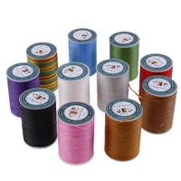 1pcs multicolor 90 meter sewing thread polyester cord waxed thread leather 0 8mm for diy tool hand stitching thread
