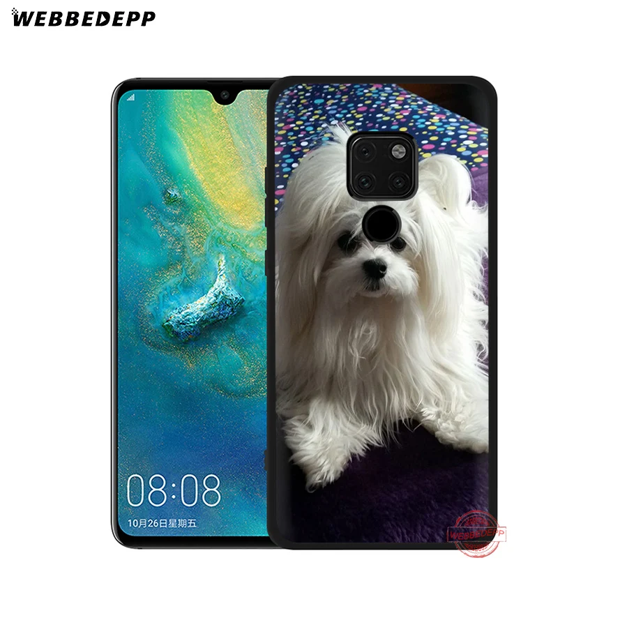 WEBBEDEPP потрясающий мягкий чехол с надписью I Love My Maltese Dog для Huawei Mate 30 10 20 Pro Lite Nova 2i 3 3i