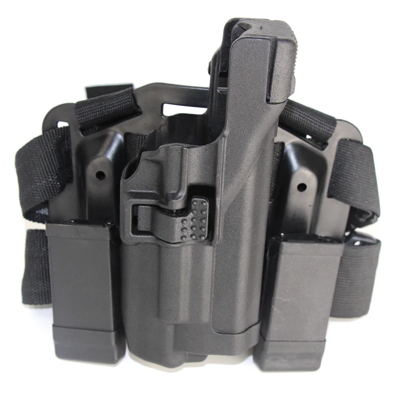 Тактическая кобура для ног Glock фонарик подходит LV3 17 19 22 23 31 32 рукоятка
