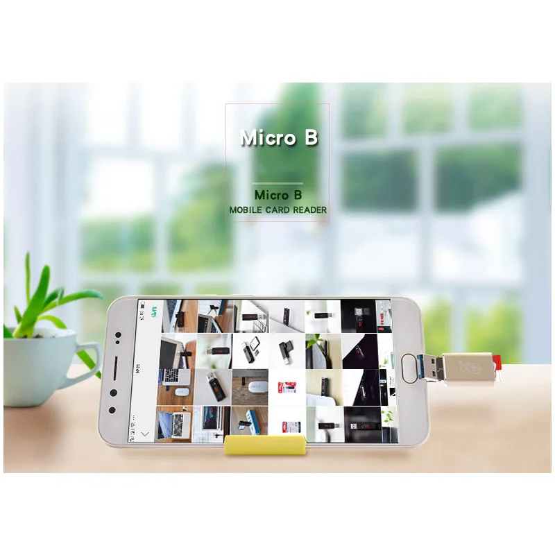 Kawau 3.0 OTG Card Reader High Speed Mini Adapter with Micro SD / TF Slot for Mobile Phone Memory C326 | Компьютеры и офис