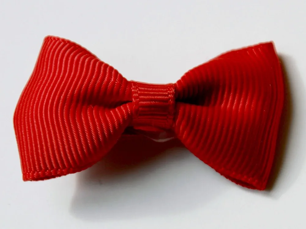 Ddeehs 20 штук ручной работы с небольшим бантом Заколки для волос Grosgrain Twill Ленты