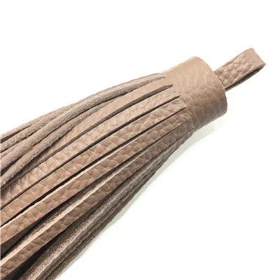 L8002 GUFEATHER L80/10 см натуральная кожа кисточка/ювелирные аксессуары/ручная работа/Изготовление ювелирных изделий/DIY ювелирных изделий/украшения/кисточки - Цвет: L8002