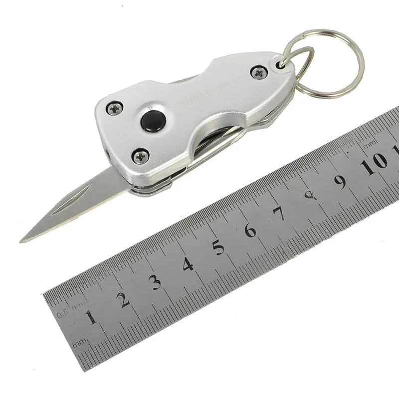 Швейцарские технологии 7 в 1 брелок для ключей инструменты выживания нож с