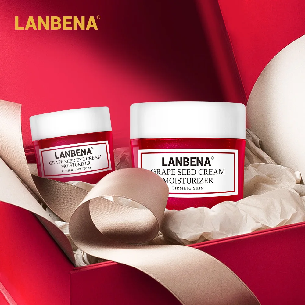 LANBENA с уход за кожей лица + крем для ухода областью вокруг глаз витамином C