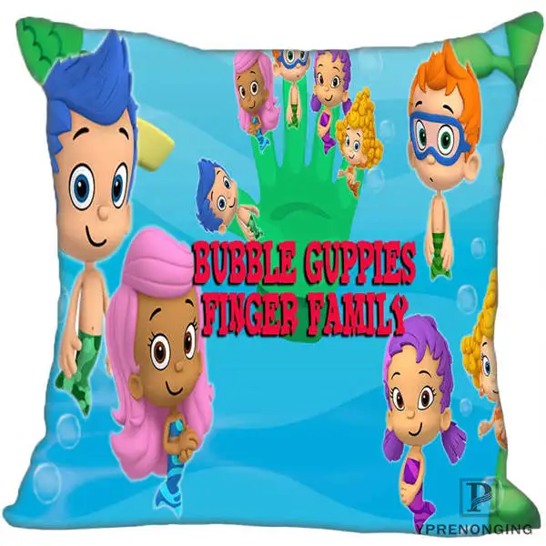 Square Pillowcases Заказная декоративная наволочка Bubble Guppies квадратная Наволочка на молнии лучший подарок(с одной стороны) 180516-23 - Цвет: Square Pillowcases