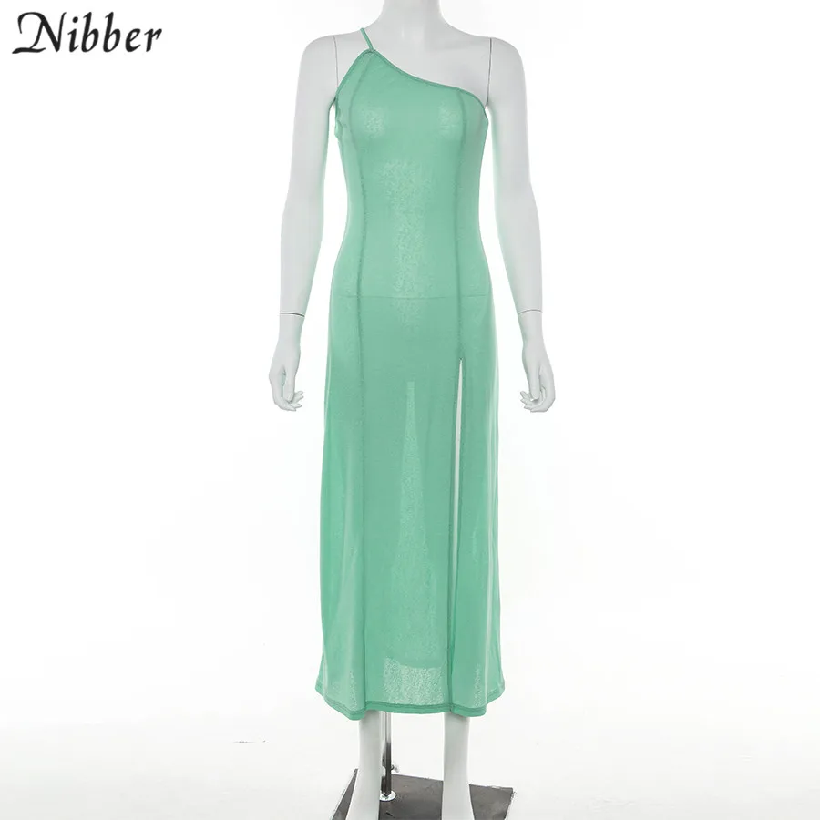 Nibber, пляжные, для отдыха, для отпуска, длинные платья, женские, летние, вечерние, ночные, сексуальные, прозрачные, твердые, тянущиеся, тонкие, без бретелек, платья, mujer