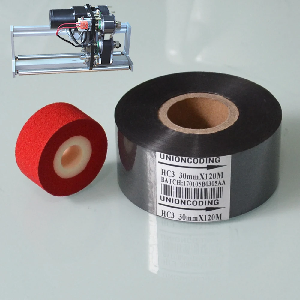 

Black Width 35mm length 120M date code printing ribbon on Medical industry