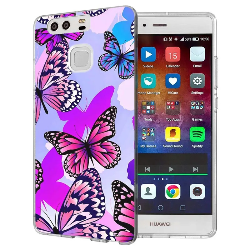 Для Huawei P9lite/P8 Lite 2016 2017 Y5 II 2 Y5ii / Y6 Compact Honor 5A LYO-L21 Мягкий ТПУ силиконовый прозрачный
