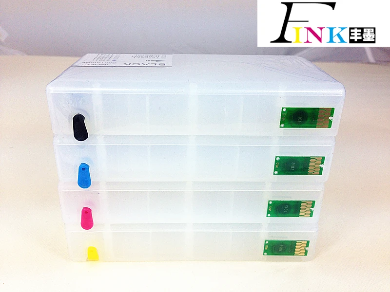 T786 Refillable cartridge with chip for EPSON WF-4630 WF-4640 WF-5110 WF-5190 WF-5620 WF-5690 T7861 T7862 T7863 T7864 cartridges |