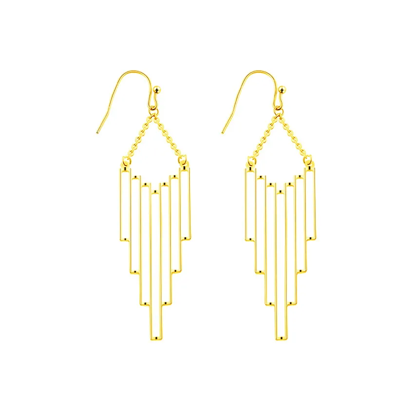 Современные геометрические серьги в стиле арт деко женские богемные ювелирные