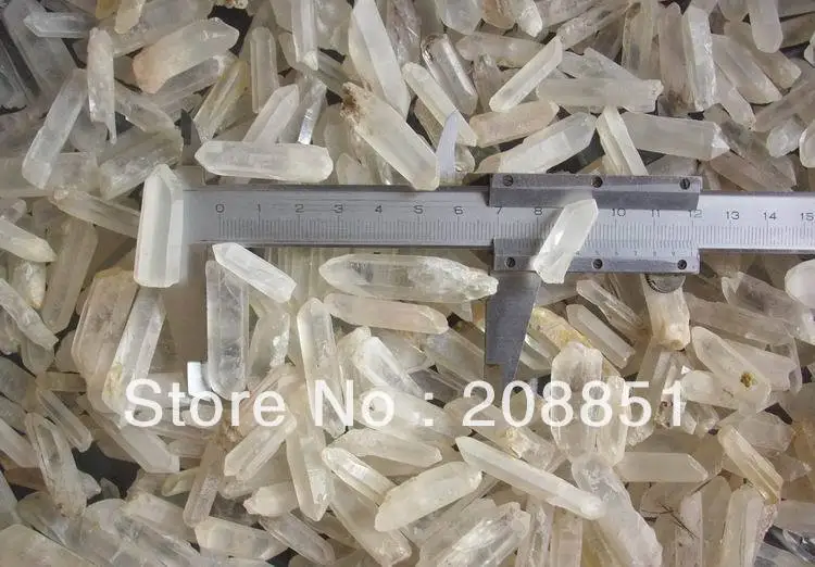 1 кг (2.2LB) необработанные натуральные маленькие прозрачные кварцевые хрустальные