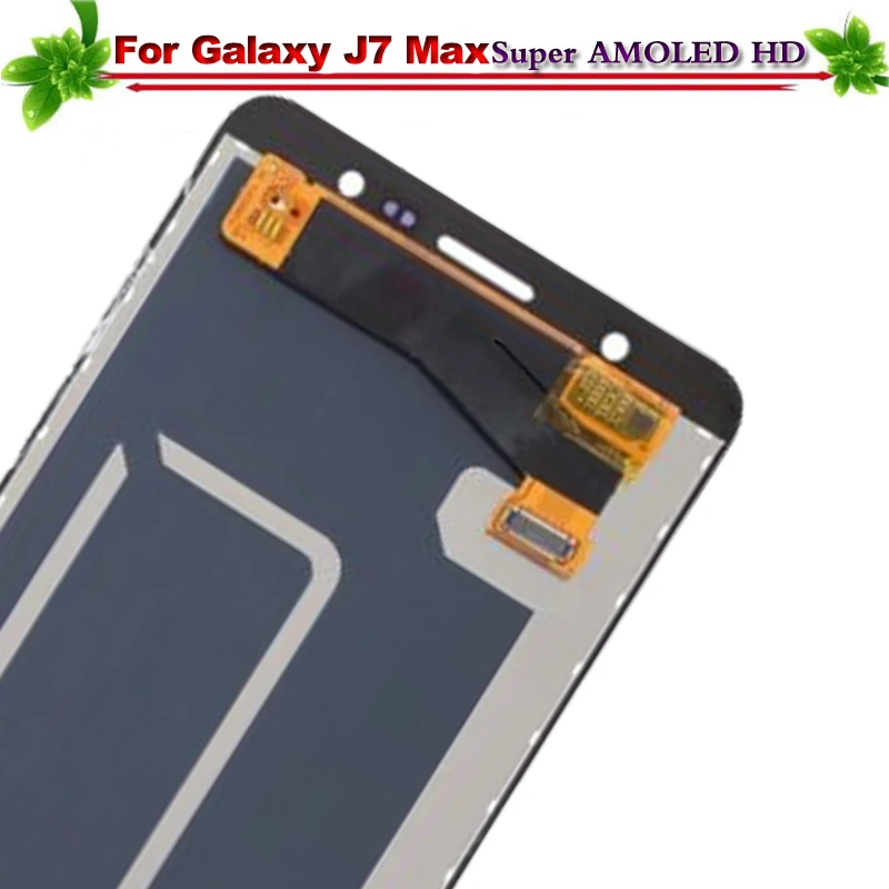 Для SAMSUNG Galaxy J7 Max 2017 ЖК дисплей Дисплей Сенсорный экран дигитайзер в сборе для G615 SM