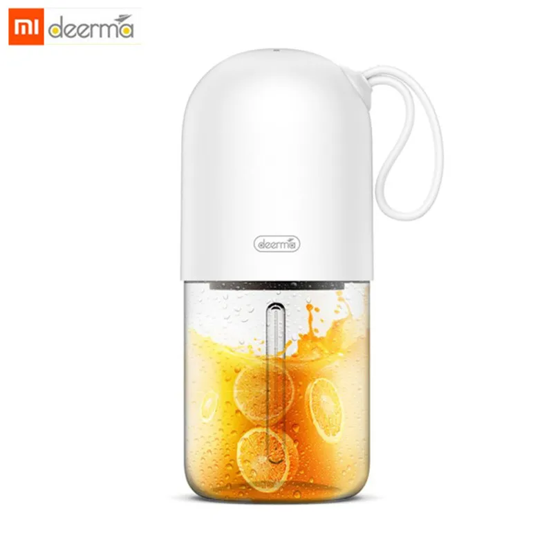 XIAOMI MijiA Youpin Deerma Draagbare мини соковыжималка для фруктов Keuken Elektrische Mixer Capsule Vorm Krachtige Sap