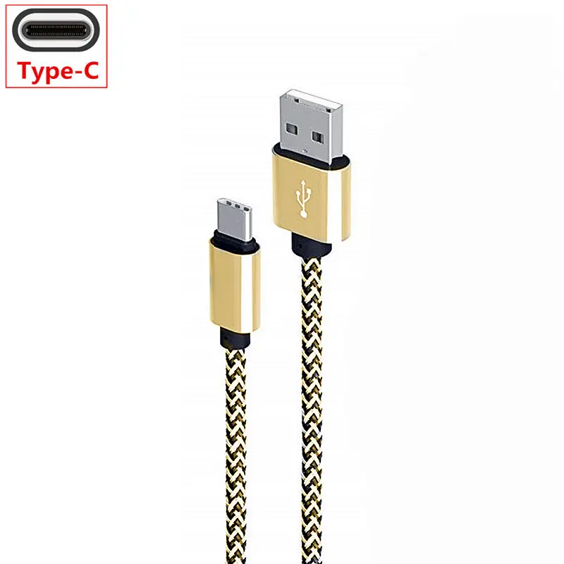 Кабель зарядного устройства микро-usb для sony Xperia Z1 Z2 Z3 Z5 компактный E5 X Тип C XA XA1 XA2 ультра XZ XZ1 XZS XZ2 XZ3 L1 L2 M4 M5 цвета морской волны - Цвет: Gold Type C